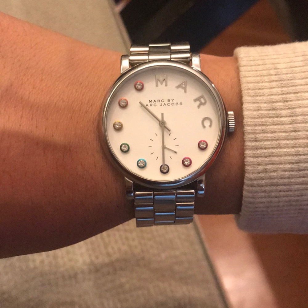 Marc Jacobs Silver Watch